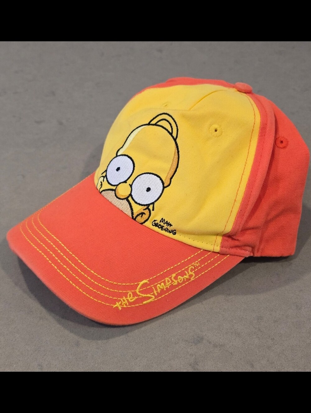 The Simpsons Homer Simpson Adjustable Cap Universal Studios